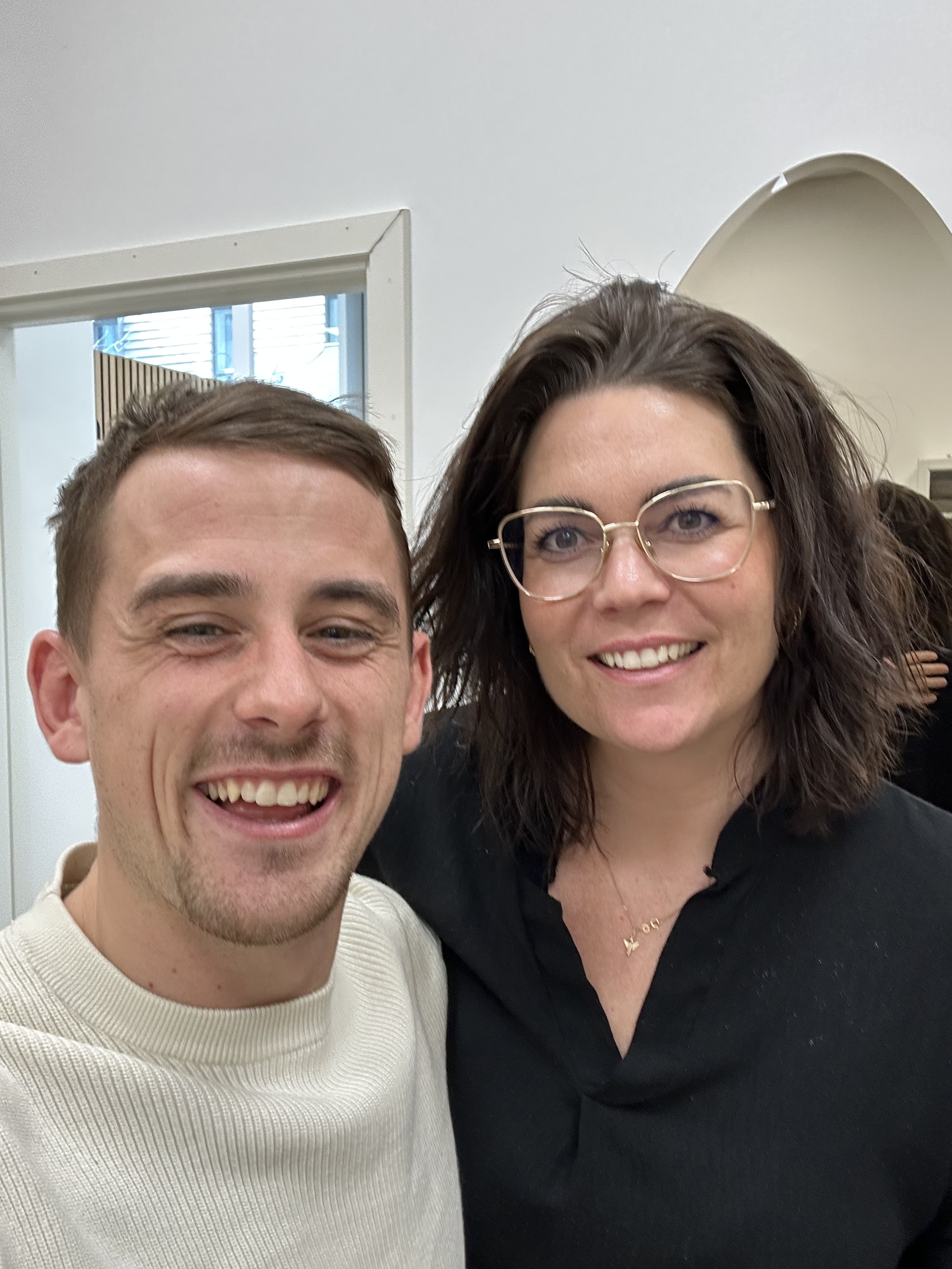 Lukas til opstartsmøde hos Jane fra Evigt Smuk